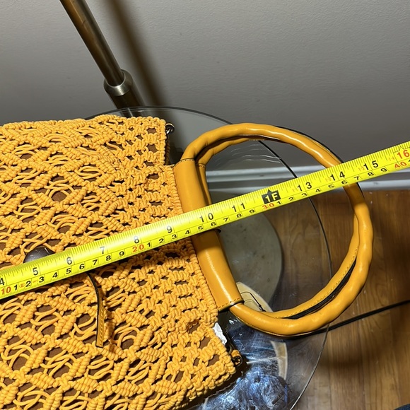 Patricia Nash Crochet Collection Hobo bag in Golden Sunset - NWT - Picture 7 of 9